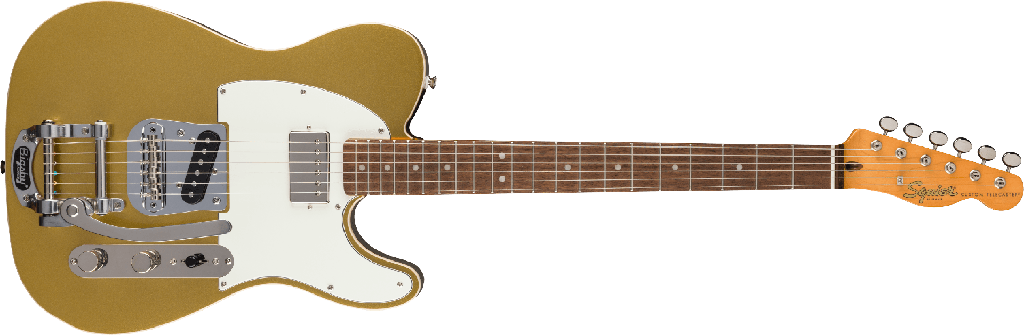 Squier Classic Vibe Custom Telecaster SH With Bigsby Aztec Gold