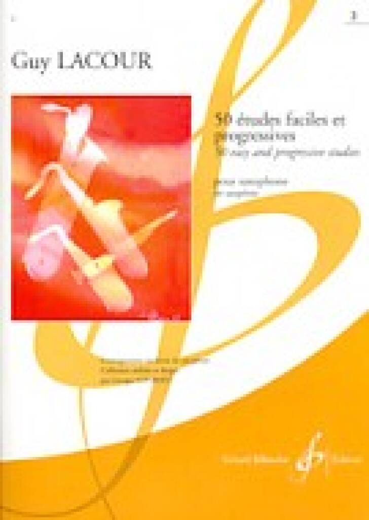 Lacour 50 Etudes Faciles & Progressives - Volume 1 