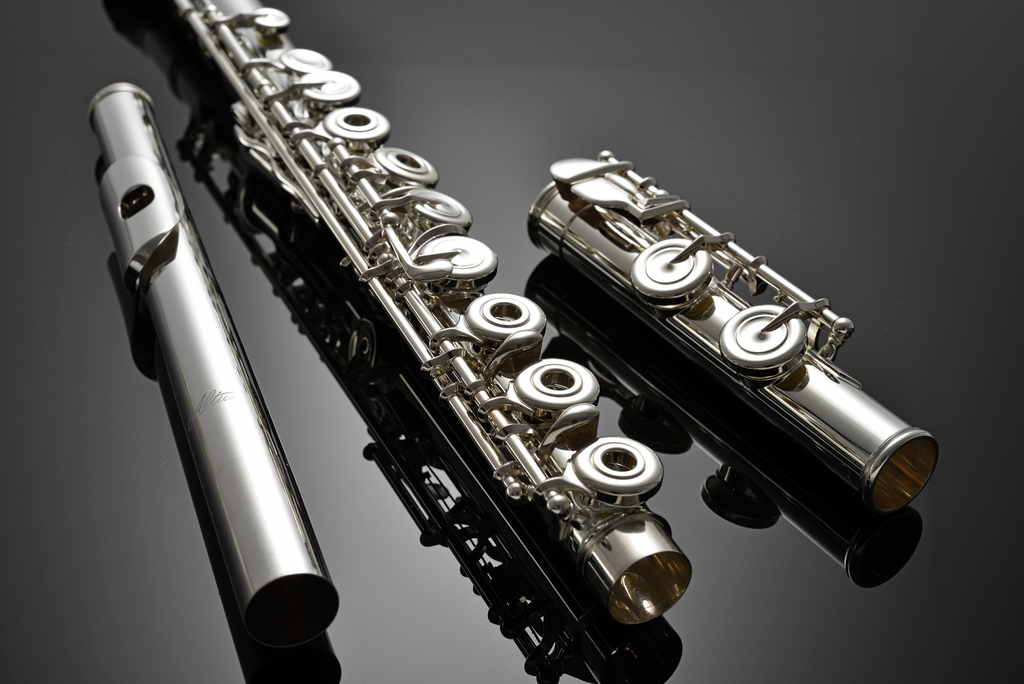 Azumi AZZ1RE Dwarsfluit, Z-Cut, ringkleppen, E-mechaniek