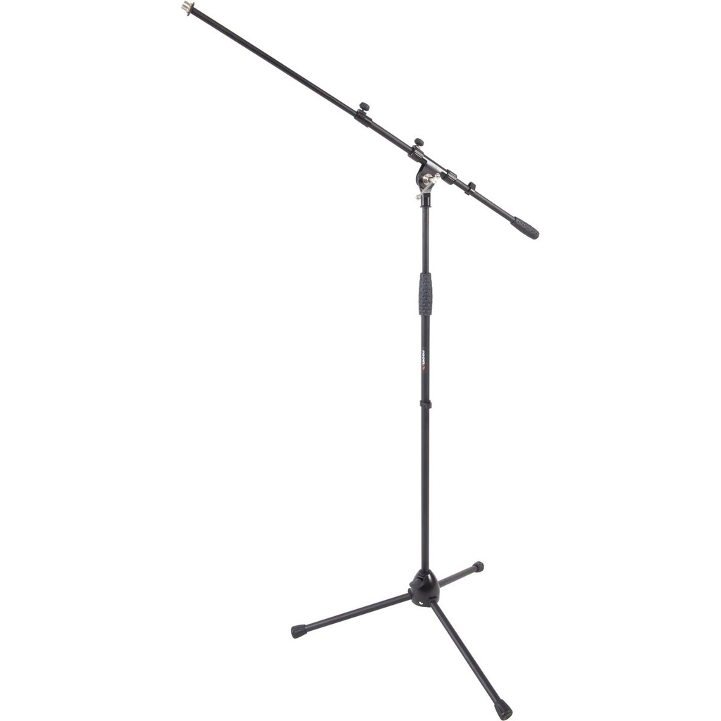 Proel Stage Professional Microphone Stand w/ Telescope Boom RSM198BK
