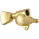 Grover GTR Mhead Set Gold Keystone Buttons