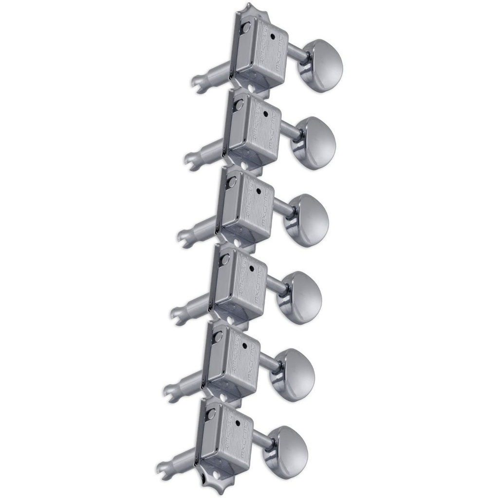 Grover Grove Deluxe Machine Set 6 In Line Chrome