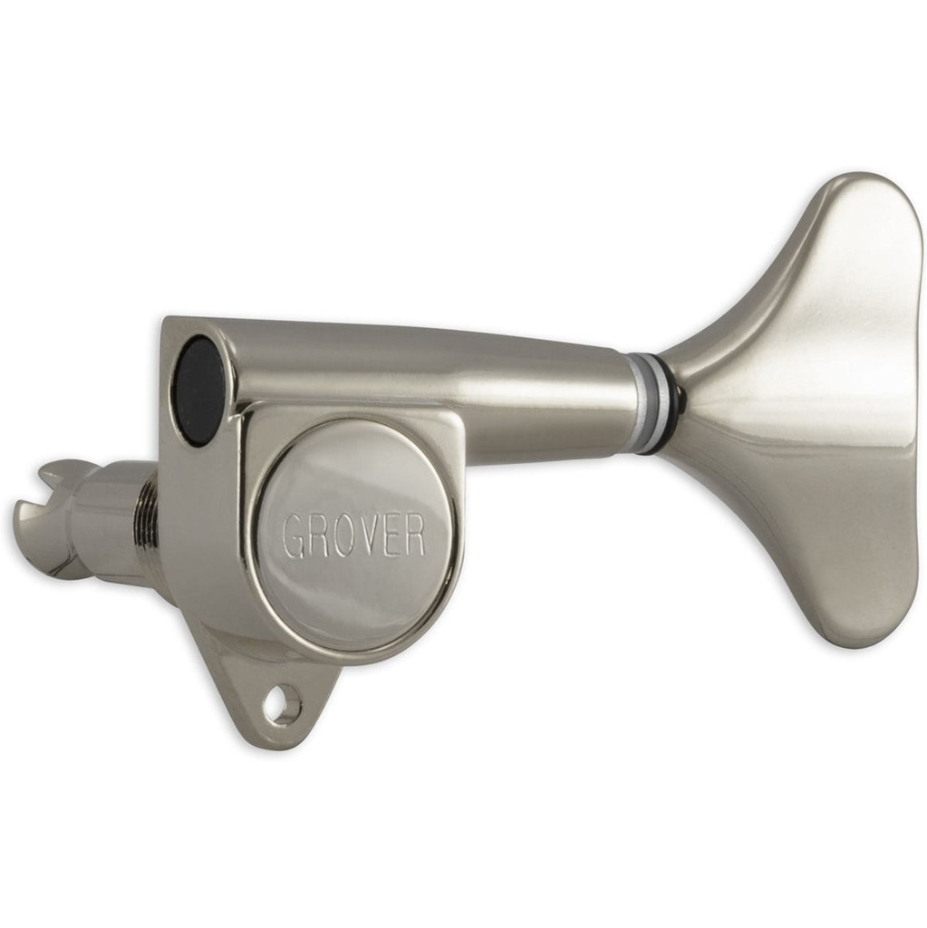 Grover Mini Bass Mheads 4 In Line Nickel