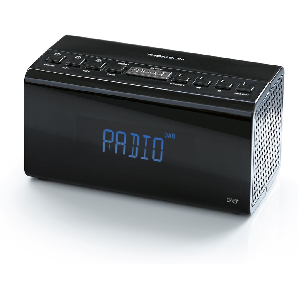 Thomson Radio Clock w/ DAB+ (Black)