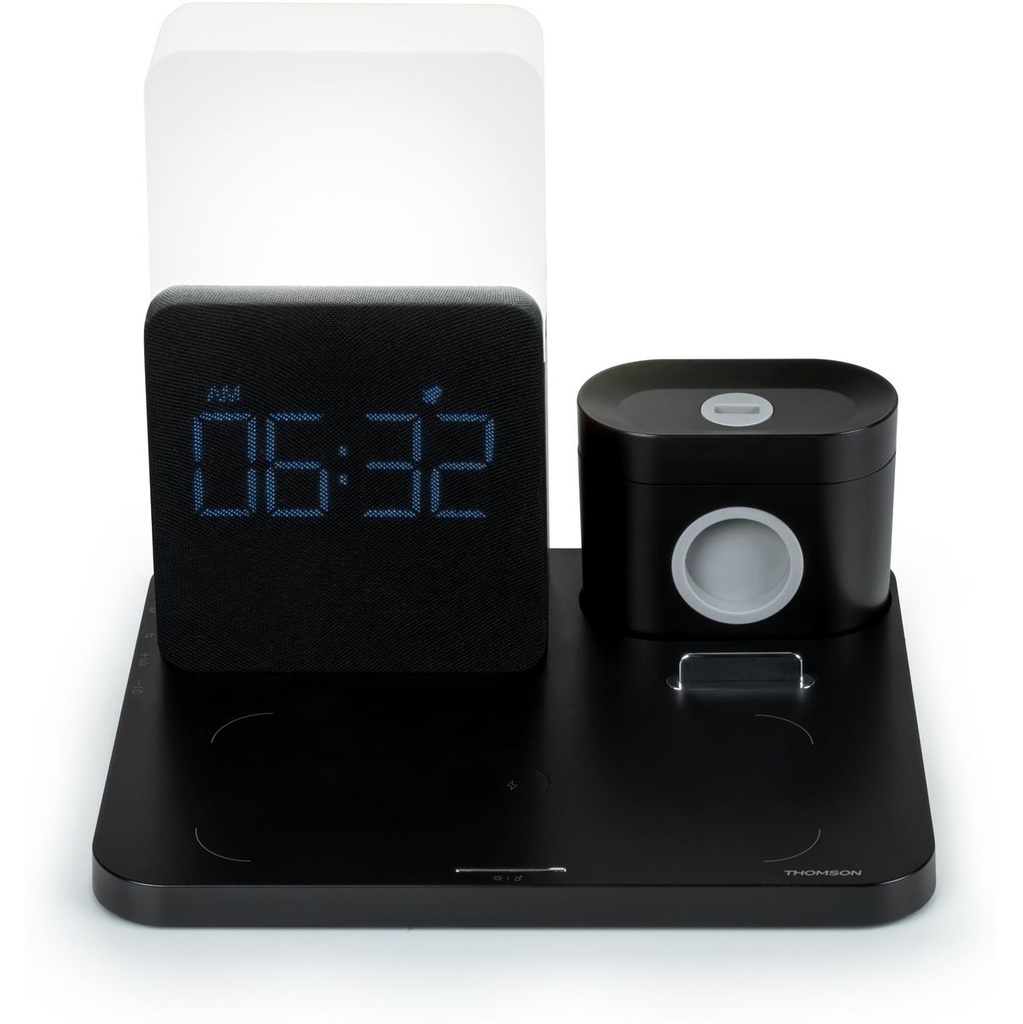 Thomson CL800I Wireless Alarm Clock + All-In-One Charger