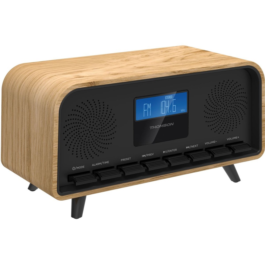 Thomson RT850 Wekker Radio w/ Bluetooth Speaker - Cosy