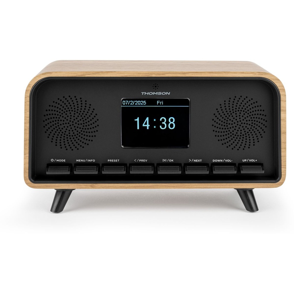 Thomson RT850DABBT Bluetooth Speaker + Alarm Clock - Cosy