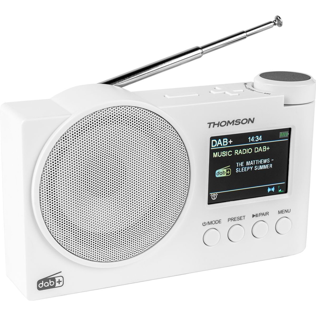 Thomson RT400DAB DAB+ / FM Radio / BT - White
