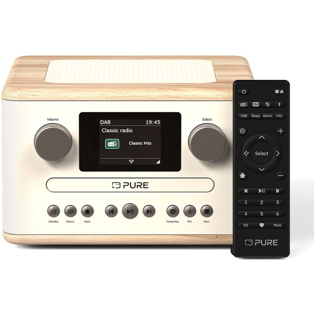 Pure Classic C-D4 Cotton White/Oak