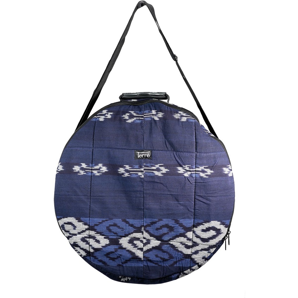 Terre Shamandrum Ikat Bag 40cm Blue