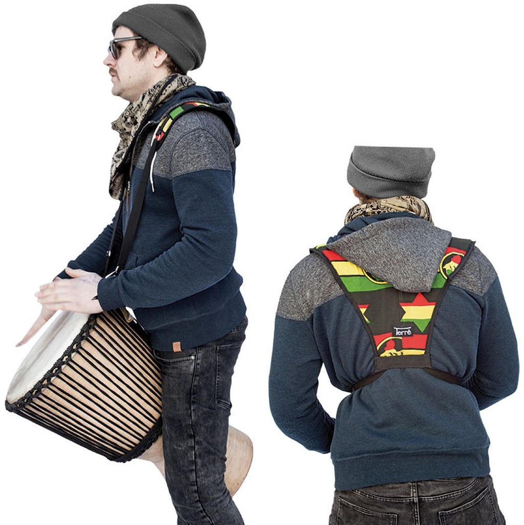 Terre Djembe Belt Rasta