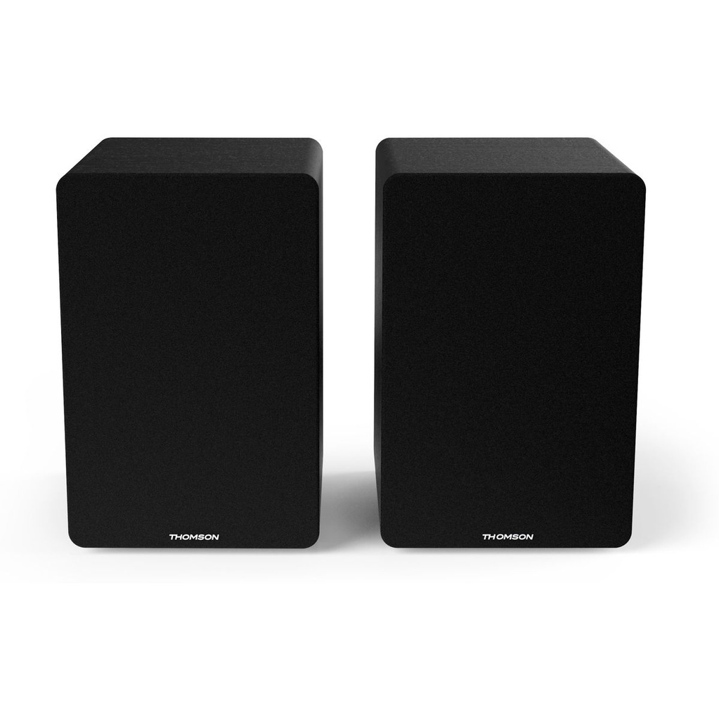 Thomson WS400DUO Bookshelf Speaker Set - Black