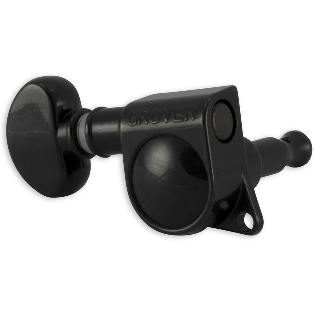 Grover LH Mid Size Rotomatics Black Chrome