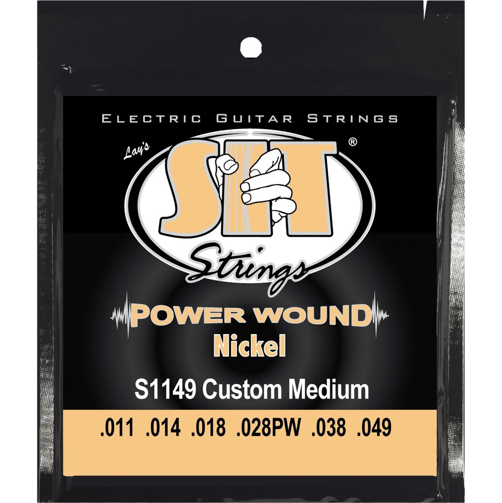 S.I.T. Strings S1149 Custom Medium Powerwound Nickel Eelectric
