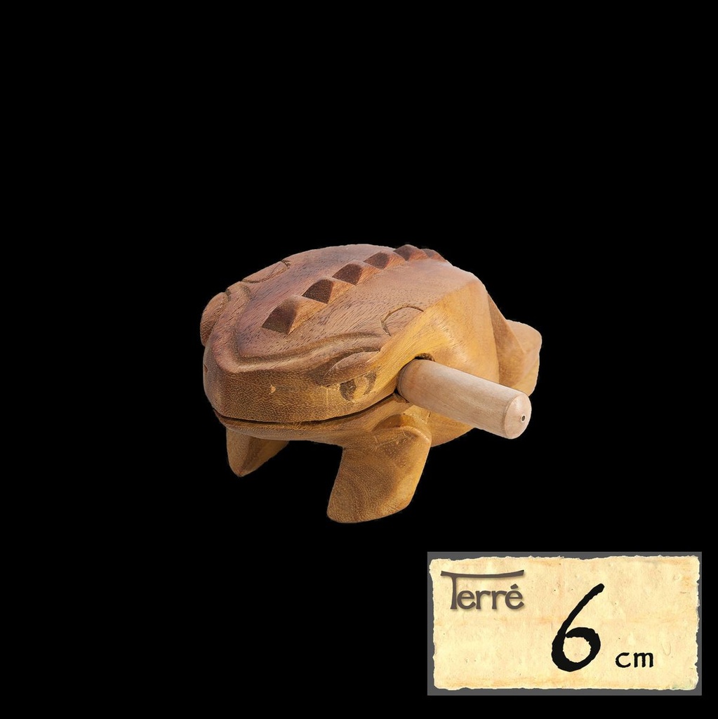 Terre Sound Frog w/ 6 Cm Long Sound Back