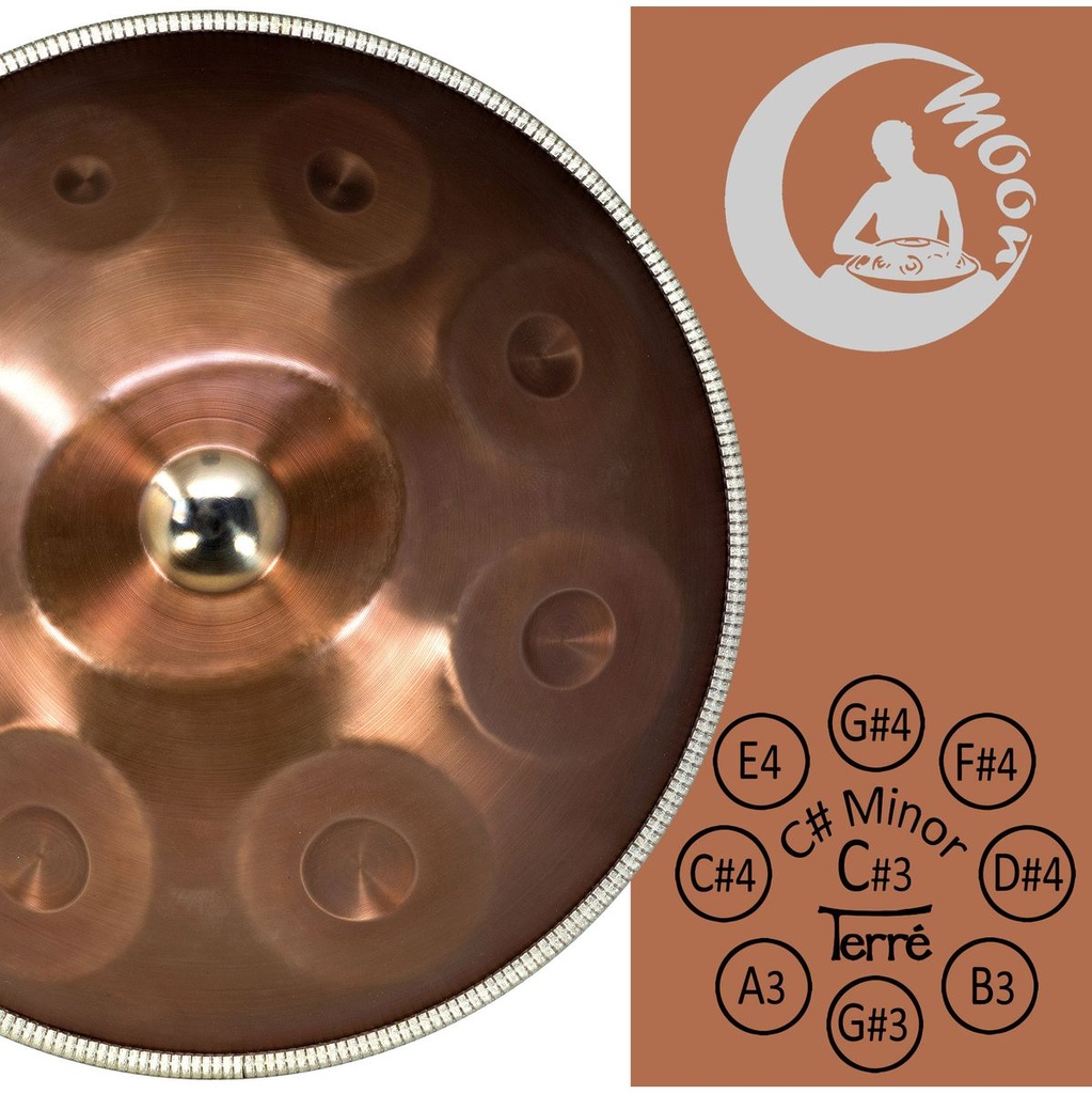 Terre Moon II Handpan C Sharp Minor