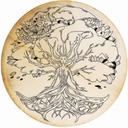 Terre Shaman Drum Lady Of The Wood Goat 40cm