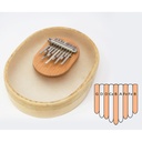 Terre Kalimba Skin Transparent 9 B-Integral