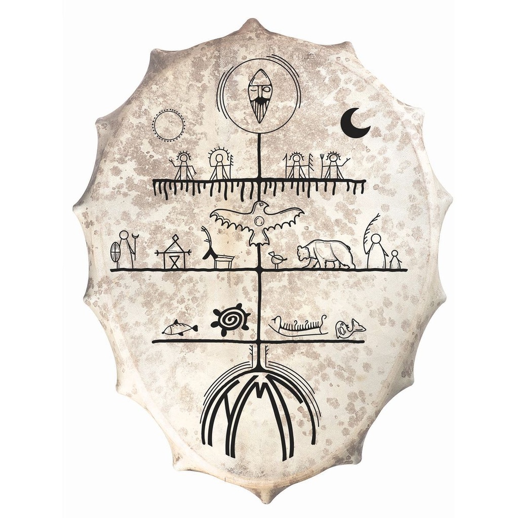 Terre Shaman Drum Siberian Saami Style 60x45cm