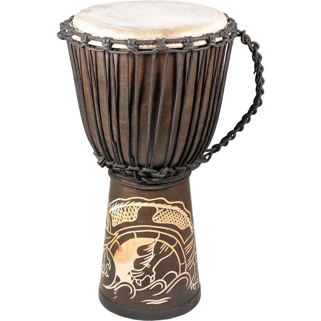 Terre Djembé Line-Carve Dragon 50cm