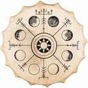 Terre Shaman Drum Siberian Vegvísir Goat 58cm