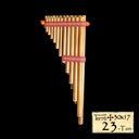 Terre Panflute Peru 23-tone M