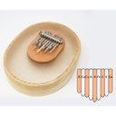 Terre Kalimba Skin Transparent 9 A Major