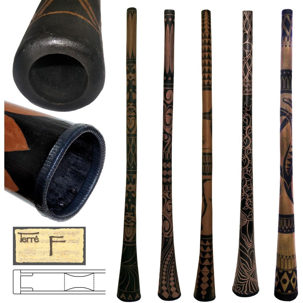 Terre Didgeridoo Maori F