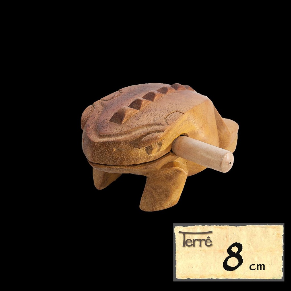 Terre Sound Frog w/ 8 Cm Long Sound Back