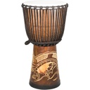Terre Djembé Line-Carve Dragon 60cm