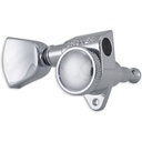 Grover Roto Grip Machine Heads Keystone Buttons Chrome