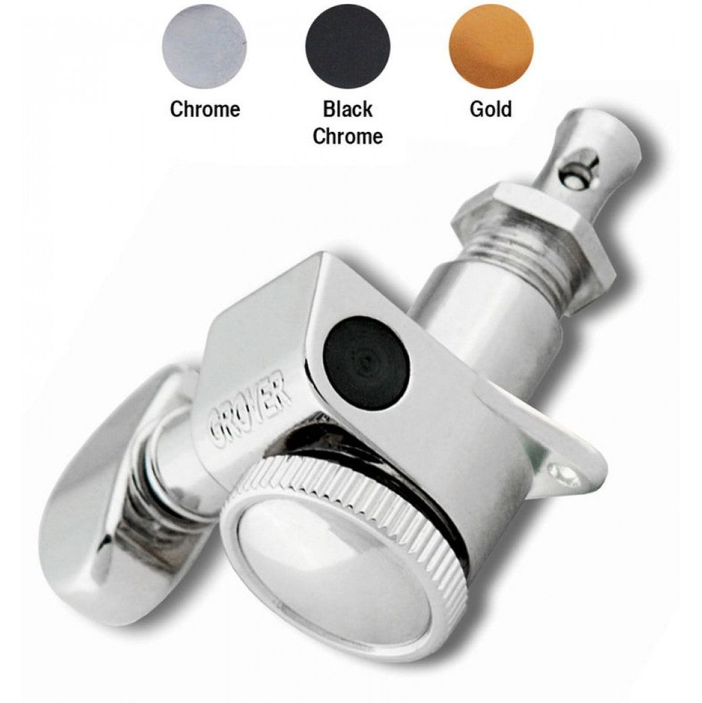Grover Roto Grip Mini Machine Heads 6 Line Chrome