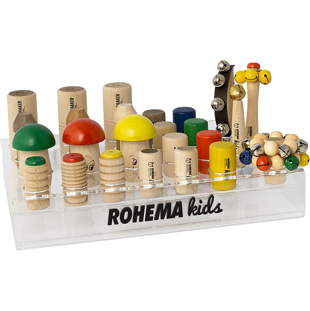 Rohema Happy Shaker Display Set w/ 26 Kids Instruments