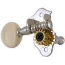 Grover Sta Tite Uke Machine Heads Chromewhite