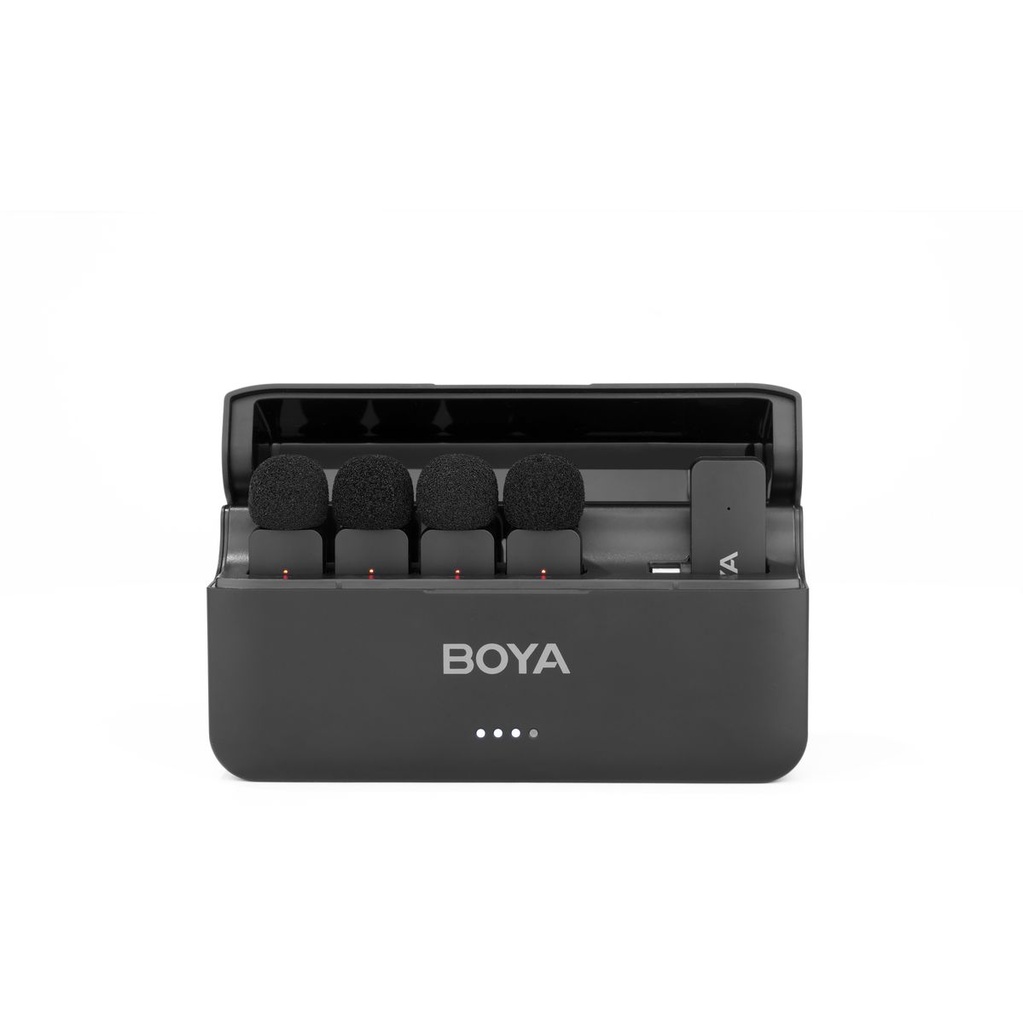 Boya BY-V4U - 2.4GHz FOUR-Channel Wireless Mic w/ USB-C Plug