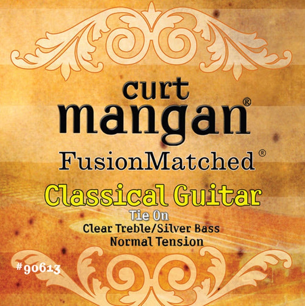 Curt Mangan 90613 Normal Tension Classical (Clear / Silver)