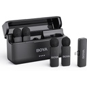 Boya BY-V4D - 2.4GHz FOUR-Channel Wireless Mic w/ Lightning Plug