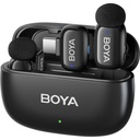 Boya MINI-14 - 2.4 GHz Ultra-Mini Wireless Microphone (Black) - 2TX + 1RX