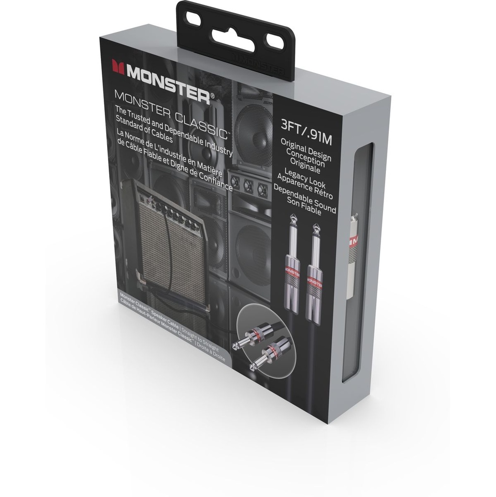Monster Cable 7.5m Straight To Straight Monster Classic Speaker Cable