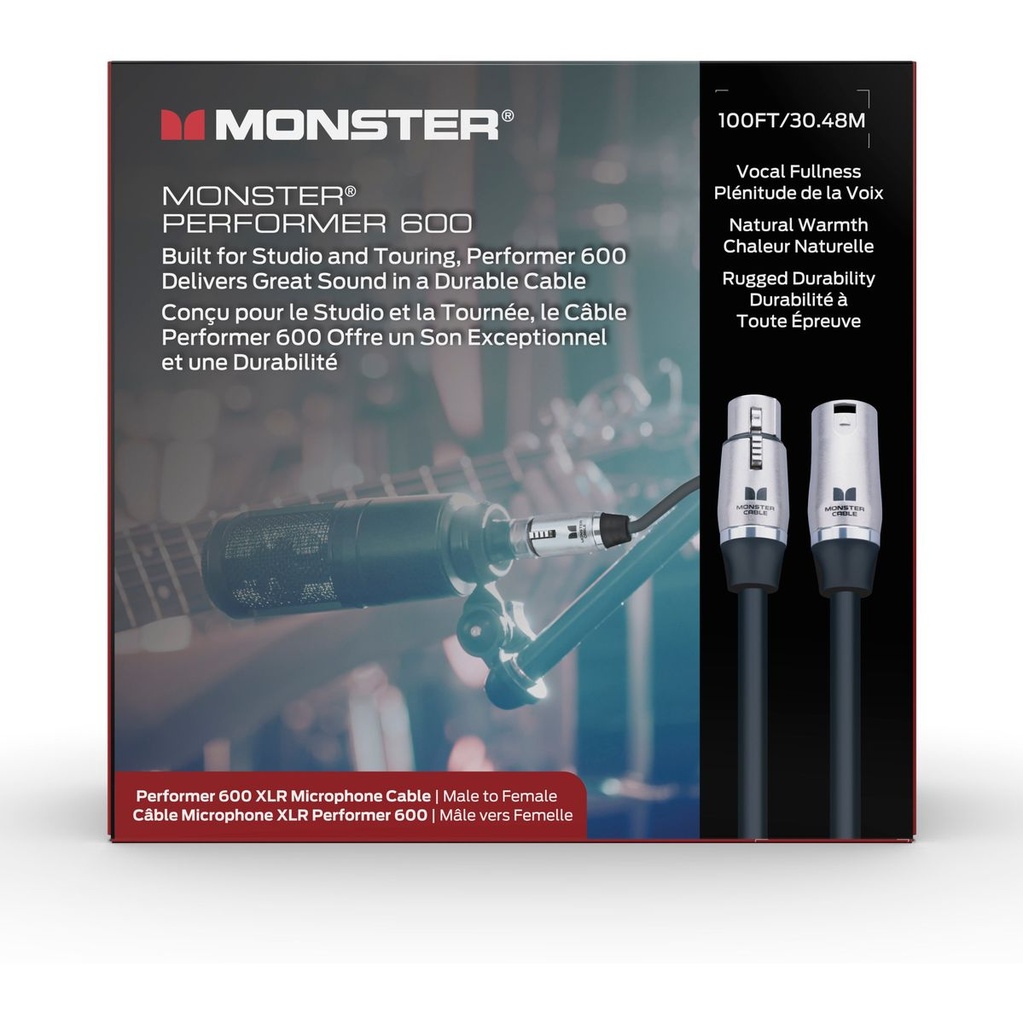 Monster Cable 3m Monster Performer Microphone Cable