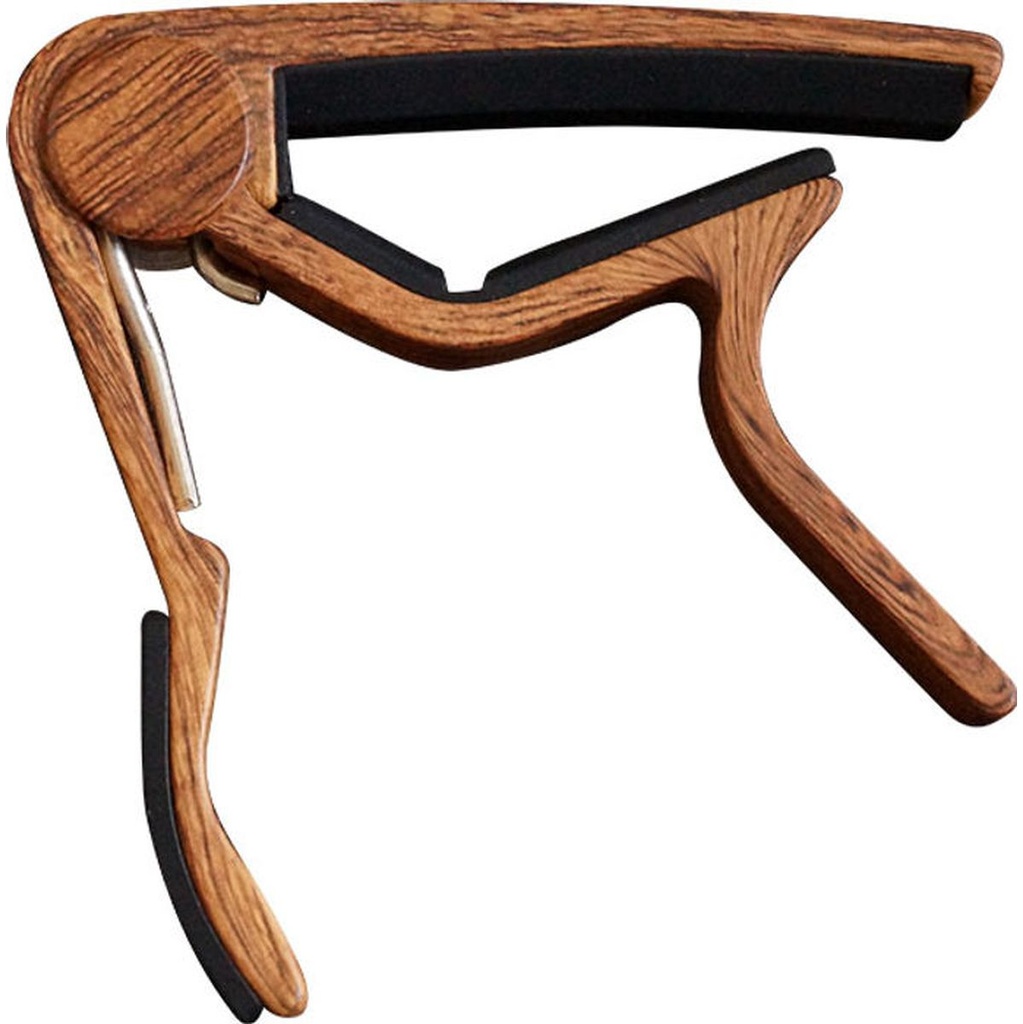 CLX Capo Ukulele DK Capo For Ukulele (Dark Wood)