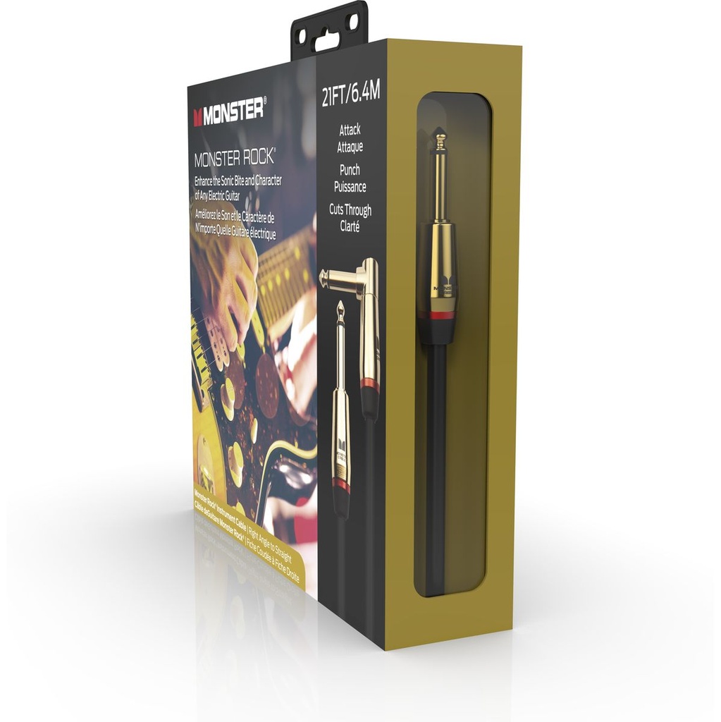 Monster Cable 3 feet Straight To Straight - Monster Rock