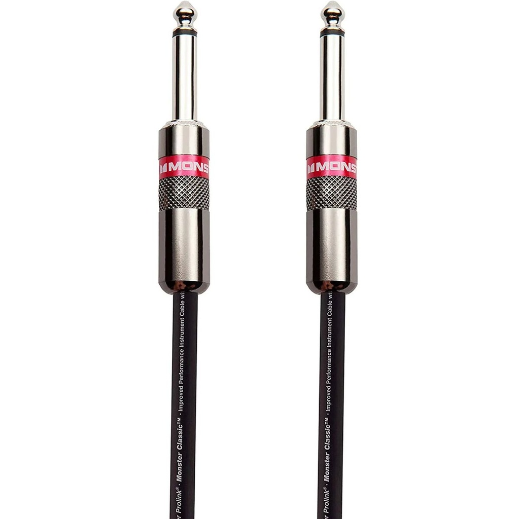 Monster Cable 21 feet Straight To Straight - Monster Classic Instrument Cable