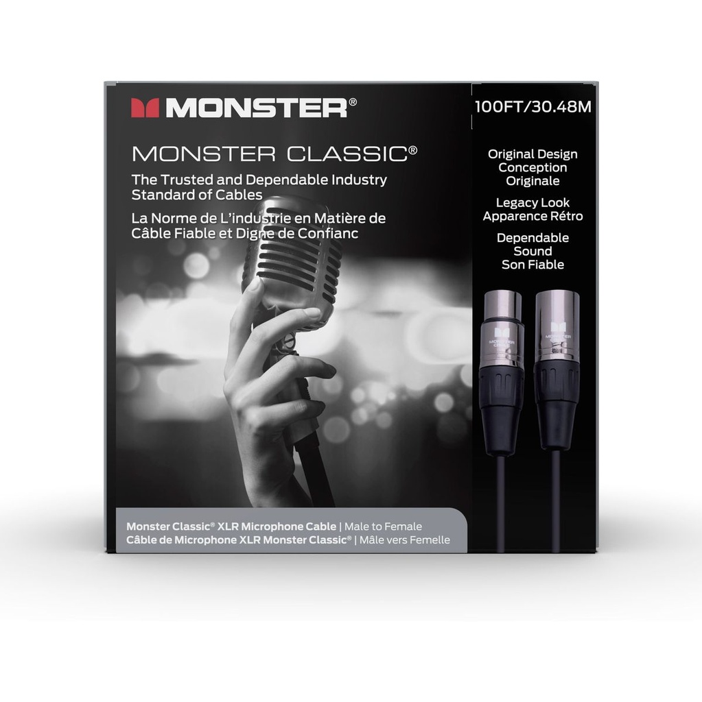 Monster Cable 3m Monster Classic Microphone Cable