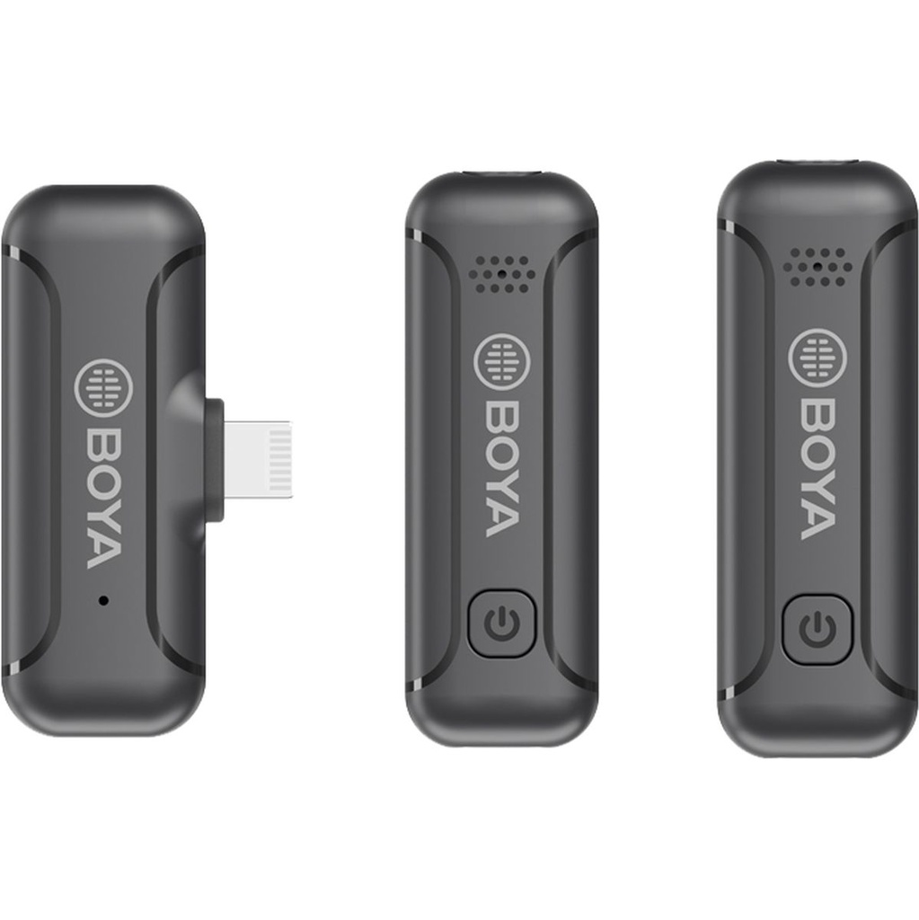 Boya BY-WM3T2-D Wireless Mic For iOS Two Transmitter