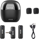 Boya BY-WM3T-U2 - Kit For 3.5mm TRS 2 X Transmitter / 1X Receiver / 1X Case