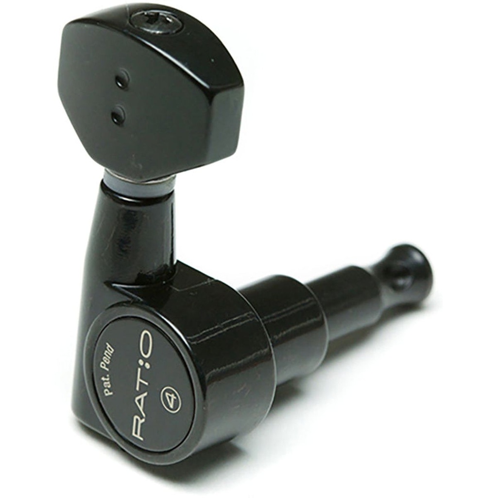 Graph Tech Ratio Electric 6 Inline Right Handed Mini 2PIN - Black