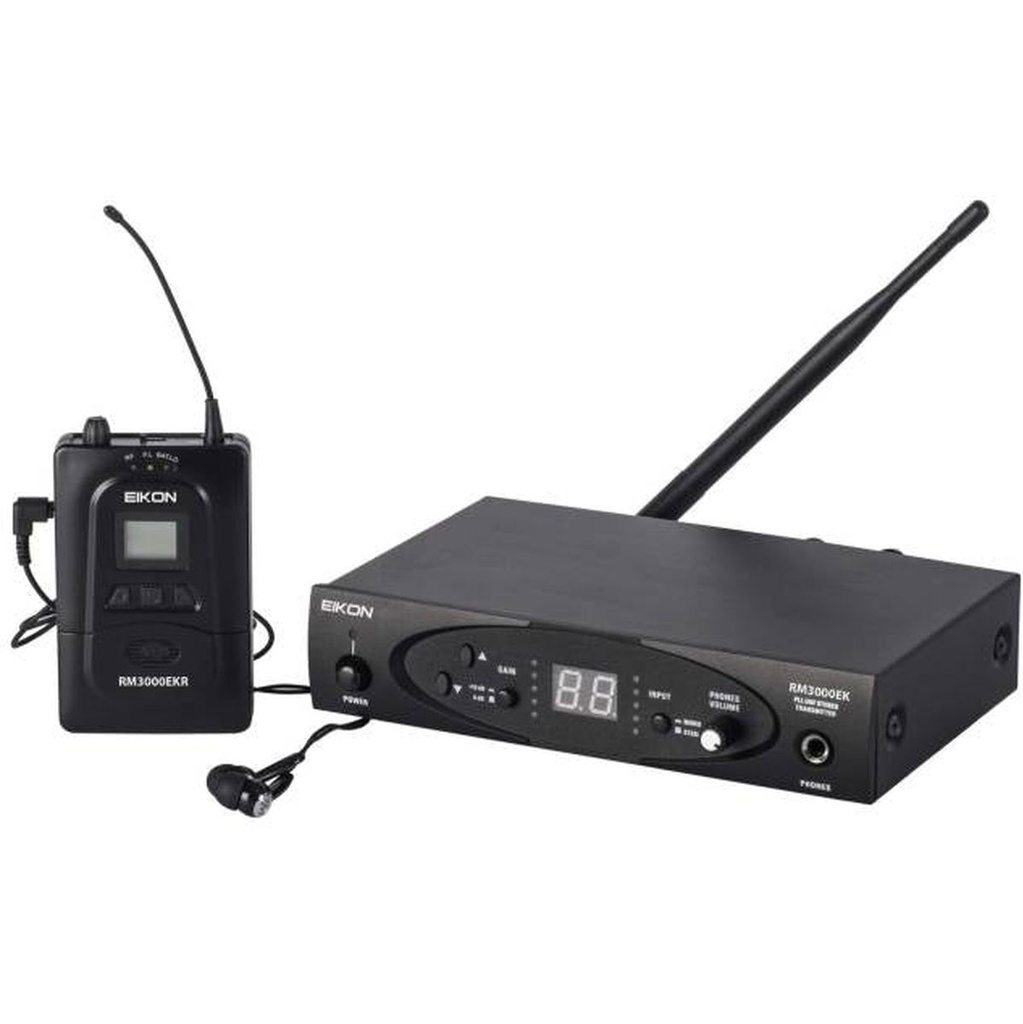 EIKON RM3000EK In-Ear Monitoring System (863 - 865 MHz)