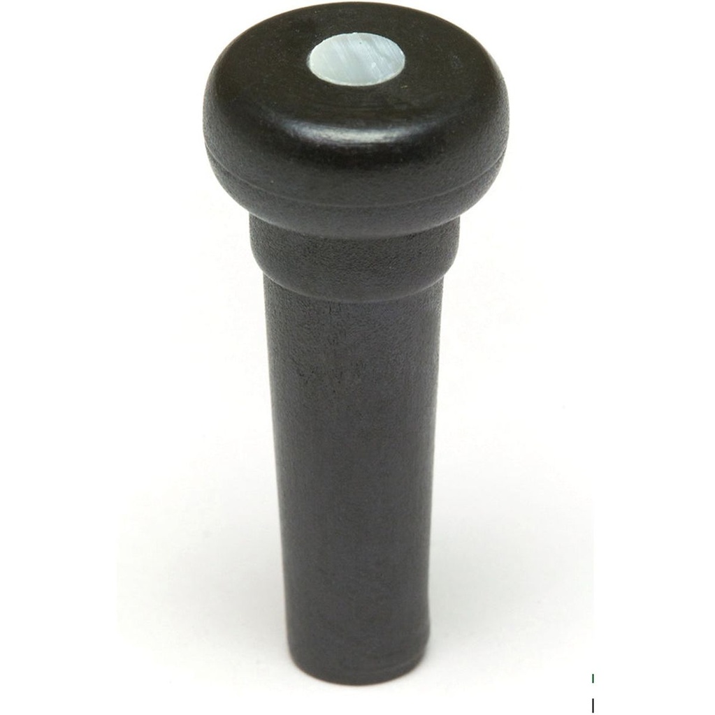 Graph Tech Tusq End Pin - Black Wmop Dot