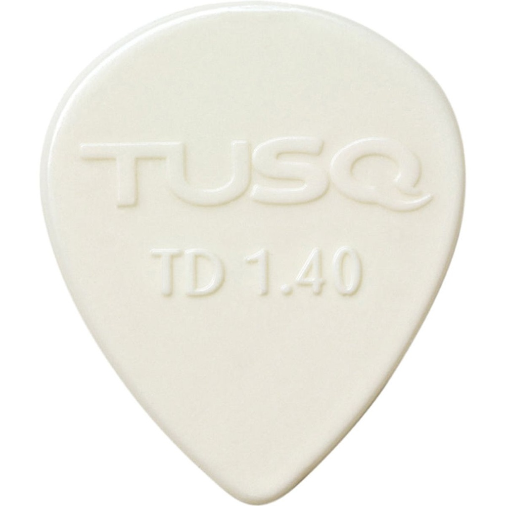 Graph Tech Tusq Tear Drop Pick 1.40mm White - 6pcs